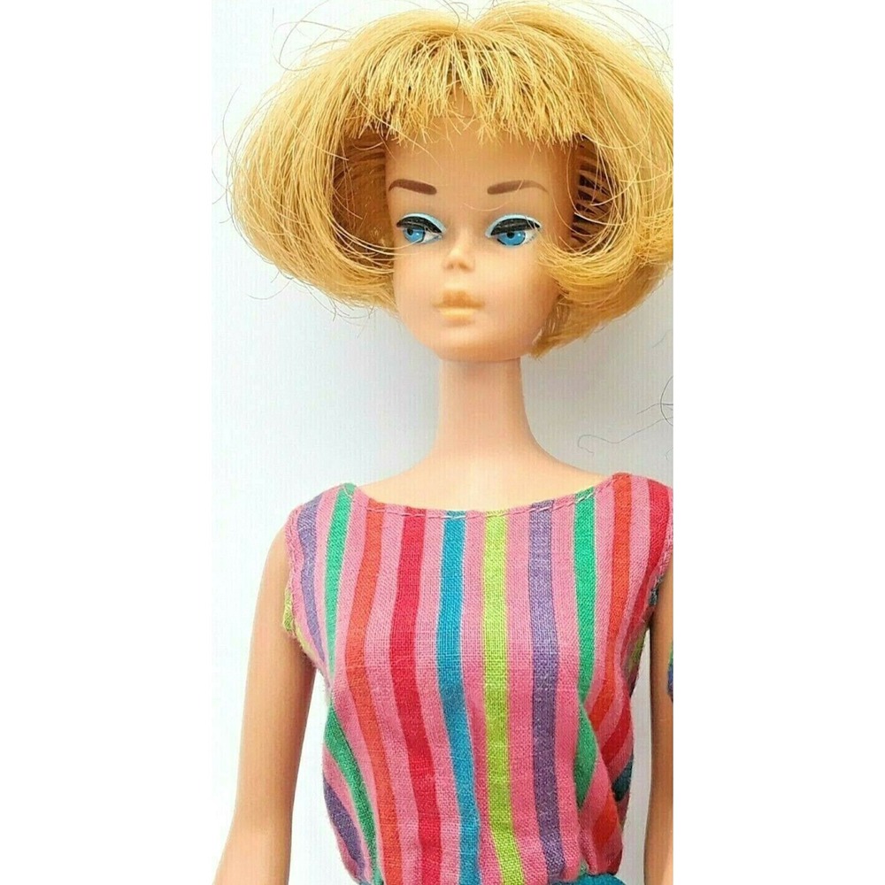 Vintage Ash Blonde American Girl Barbie Doll in Original Swimsuit